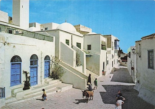 Tunisie sidi bou - bou, rue