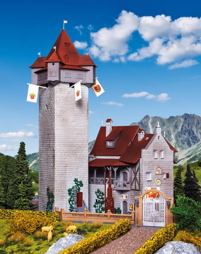 Kibri 39001 h0 château - kibri,