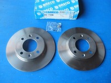 Disques de freins arrière BRECO pour: Peugeot: 106, 206, 306
