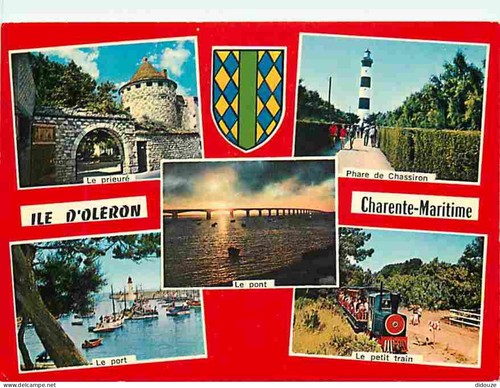 Carte postale ile - carte,
