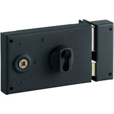 Serrure en applique monopoint