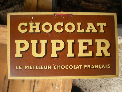 Plaque émaillée tole - no,