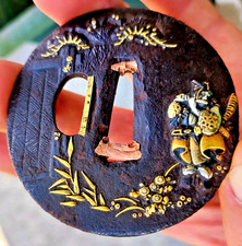 tsuba japon antique edo Soten
