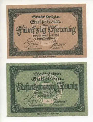Notgeld polzin 2 - notgeld,
