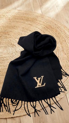 écharpe luis vuitton noir - Écharpe,