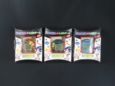 NON UTILISÉ SEGA SONIC THE HEDGEHOG mini jeu LCD bleu orange noir SET LSI de ...