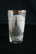 Verre illustré ancien - Rouen