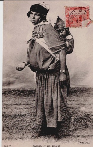 Carte postale bédouine - -,