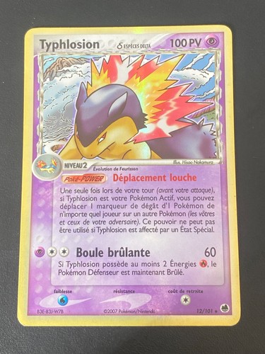 Carte pokemon typhlosion - carte,