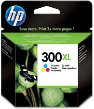 HP 300XL cartouche d'encre Tricolore authentique CC644EE (TVA incluse)