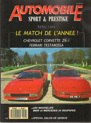 Automobile sport prestige - &, 13