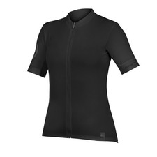 Maillot À Manches Courtes FS260 S/S Jersey Femme Noir Endura Cyclisme