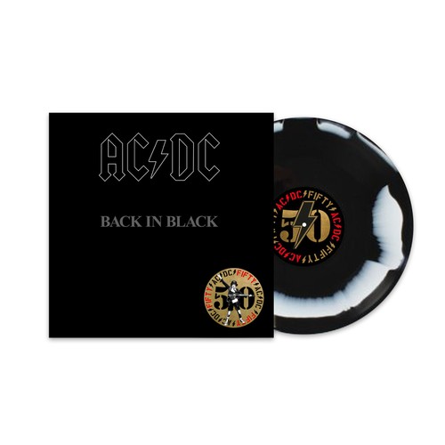 Back black 50th - back, in