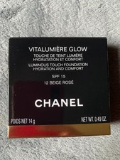 Chanel - Vitalumière Glow SPF 15 - Beige rosé 12 - Neuf