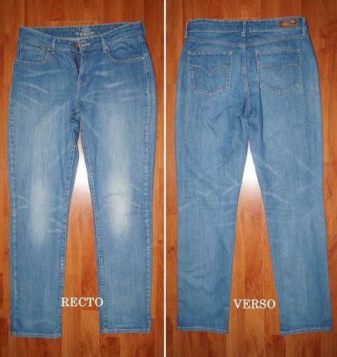 Jeans femme levis 470 demi - jeans,