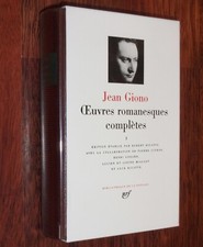 LA PLEIADE Jean Giono OEUVRES ROMANESQUES COMPLETES tome I 1 2002 TBE