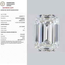 Diamant en vrac certifié IGI