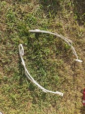 Deux Ciel de lit Metal France ancien Bed Crown Canopy Rose Wall Mounted Vintage