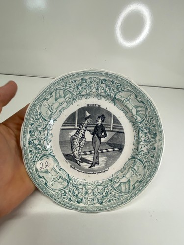 Assiette parlante devinette - parlante,