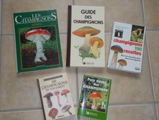guide des champignons lot de 5