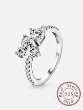 Bague Argent 925 Cœur Femme