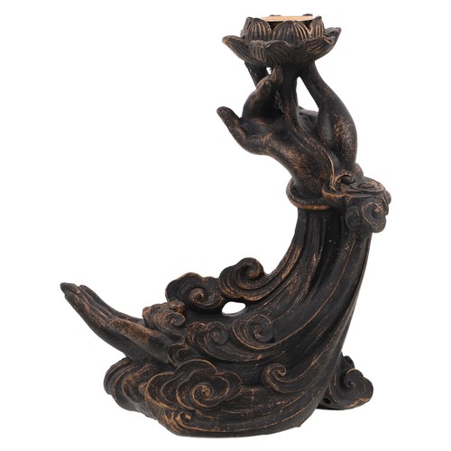 Statue porte bougie bouddha - statue,