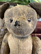 Ours Peluche Ancien Articulé  & Jouet & Jeux & Collection Antique Teddy Bear N10