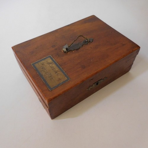 Boite coffret bois mortaise