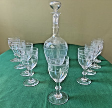 Service à liqueur Etoile en cristal Baccarat Saint Louis