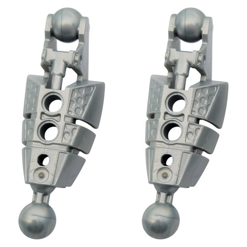 Lego lot jambes argentées - lego, 2