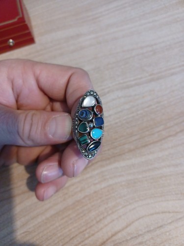 Bague argent 925 - 925, avec