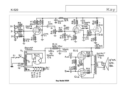 Schematic diagrammes guitar - diagrammes,