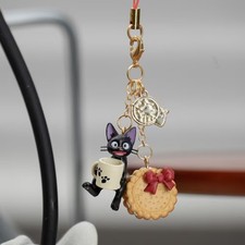 Porte-clés Ghibli JAPAN Official Kiki's Delivery Service - Jiji avec design b...