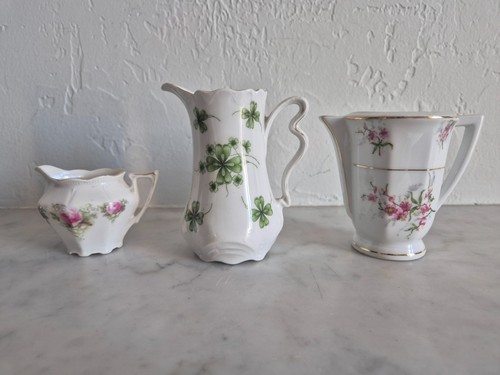 Lot pots lait crème - lot, lait,