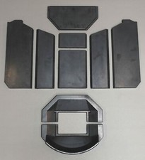 Habillage de foyer pour poêles à cheminée Senso L de Spartherm plaques kit