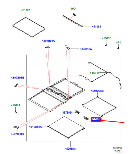 Moteur toit ouvrant - moteur,