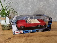 7& Pontiac GTO 1965 rouge 1/18