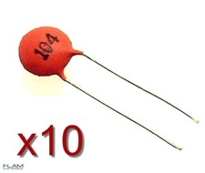 10x Condensateur céramique