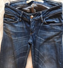 Jean bleu effet bleashed moustache delavé push up SALSA Wonder 28 36 38