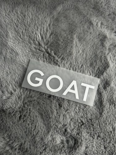 Patch goat blanc - patch,