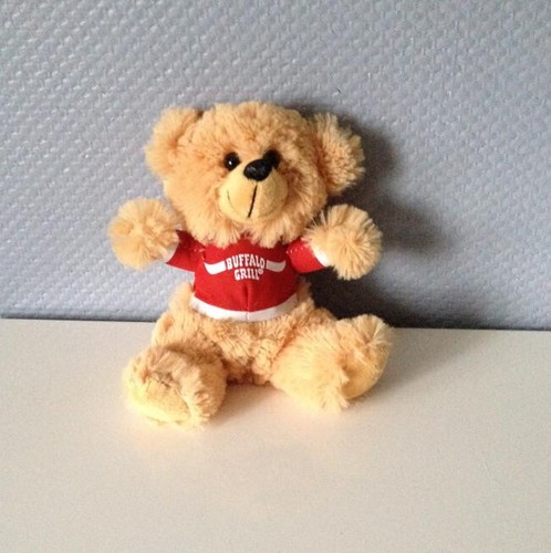 Peluche doudou ours - ours, buffalo
