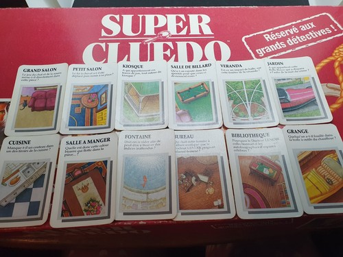 Jeu société super cluedo - de,
