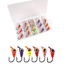 Ensemble de 18 hameçons de pêche à la mouche en forme de fourmis pour brochet