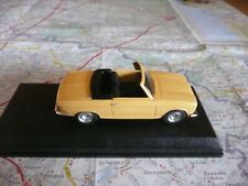 PEUGEOT 304 Cabriolet Jaune Ancienne DUVI Résine  1/43 en boite