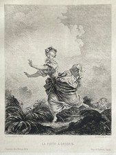 Fragonard Gravure Eau Forte
