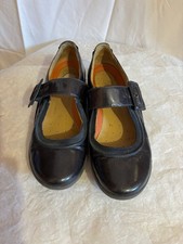 CLARKS  ballerines en cuir gris foncé pointure 5 1/2 ou 38