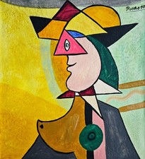 Peinture à l'huile abstraite