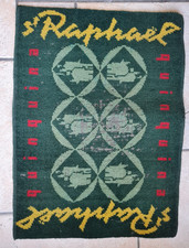 ANCIEN TAPIS DE JEU CARTES ST