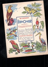 protege cahier PUBLICITAIRE ancien école  scolaire pub francorusse