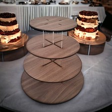 Rond carré bois - rond, support